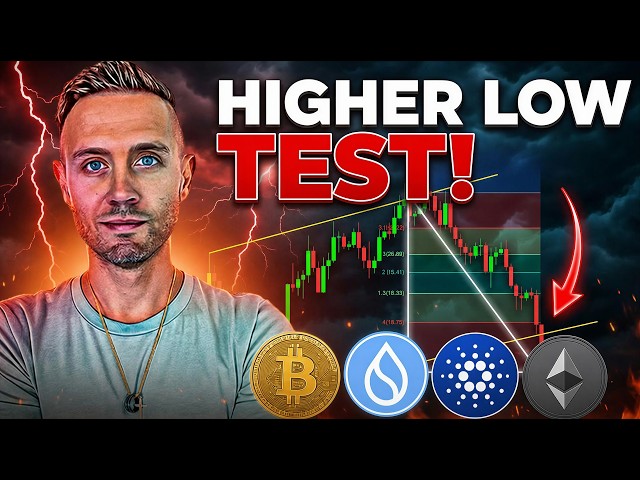 CRYPTO Market Panic As BITCOIN Falls! Don’t Miss This Target (Altcoin Opportunity)