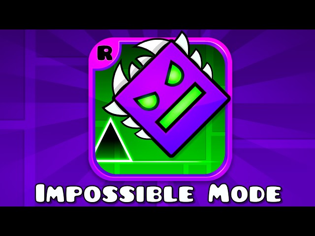 Geometry Dash, but IMPOSSIBLE MODE ON ✅