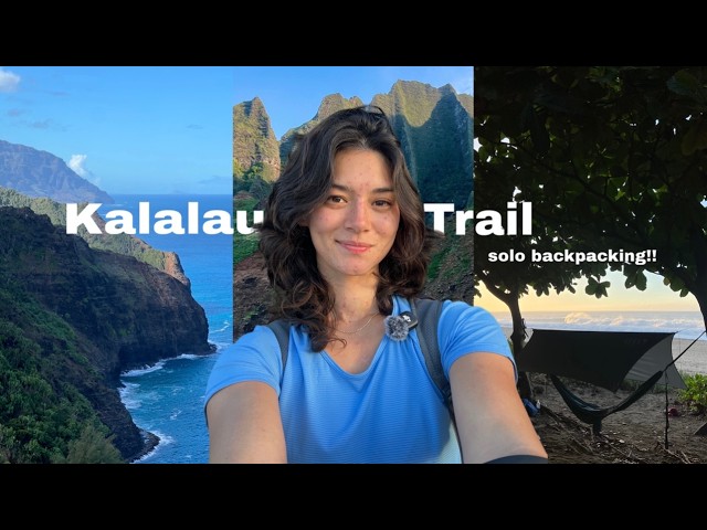 3 days of solo backpacking on the Nā Pali coast (Kalalau Trail)