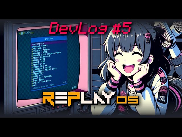 DevLog #5 - Joysticks, SRAM y HW3D - RePlay OS