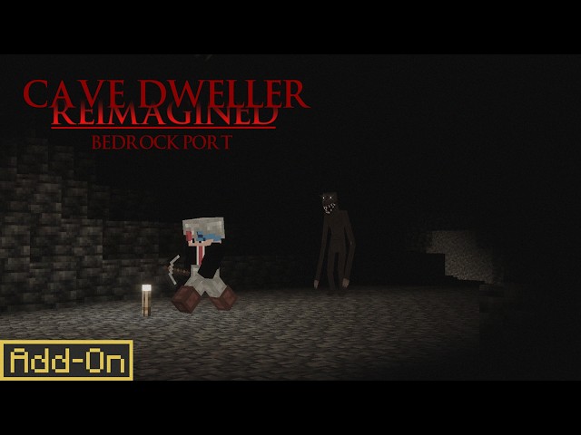 ⛏️Cave Dweller Reimagined MCPE/BE | V26+ | Cre:PnTMC✨