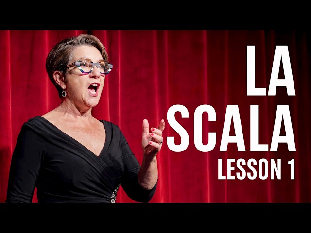 Bel Canto Singing Lesson 1: Master Scales - La Scala (Vaccai)