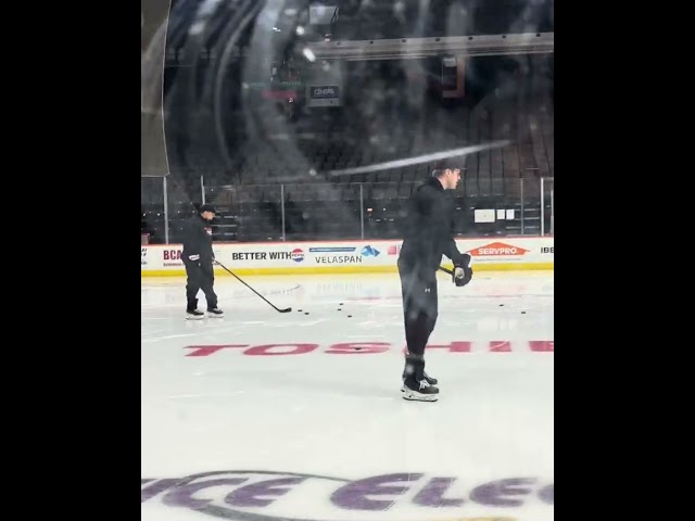 POV: you go to Phantoms hockey practice and only the staff is practicing.