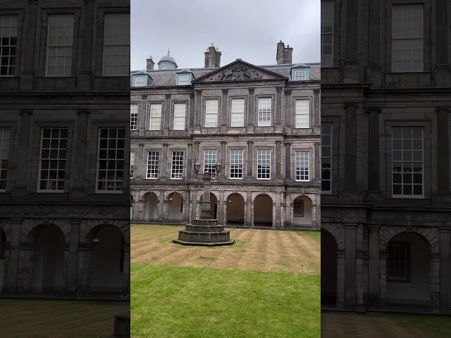 Inside Holyrood Palace | Stunning Views of Edinburgh’s Royal Garden