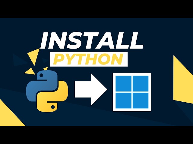 How To Install Python On Windows 11/10