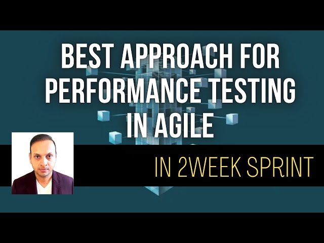 How to Performance Test in Agile 2week Sprint