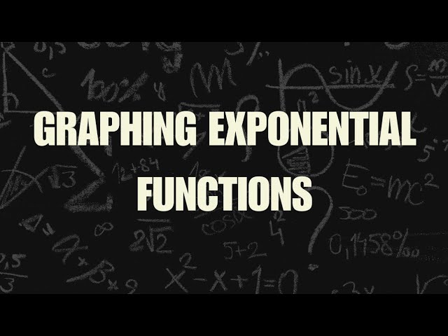Exponential Functions - Graphing (Tagalog/English)
