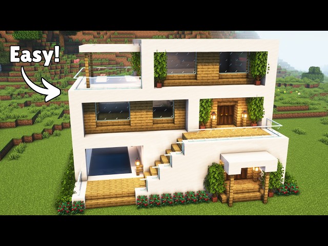 How to Build a Modern House in Minecraft