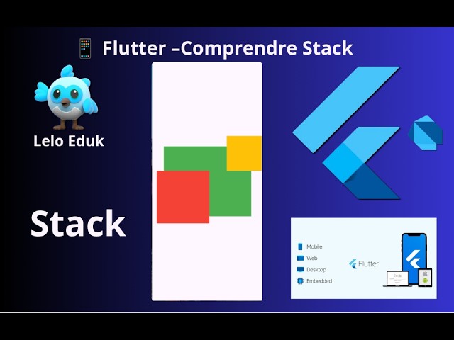 📱 Flutter – Understanding Stack