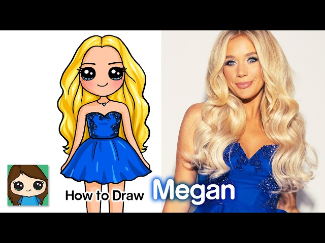 How to Draw Megan Moroney | Cute Girl Country Singer