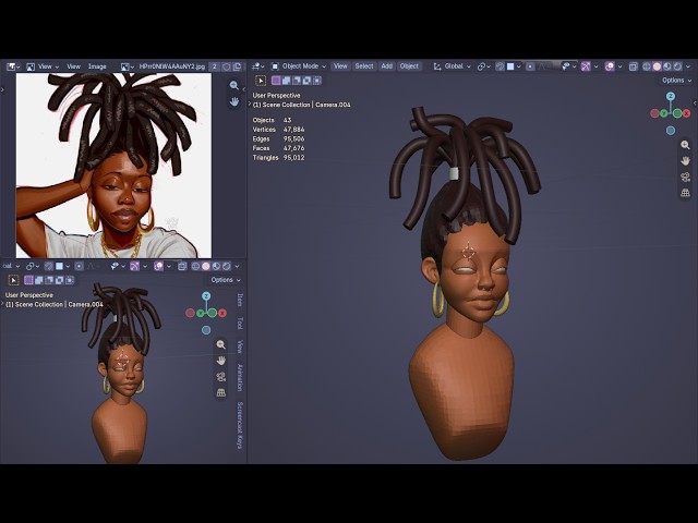 Sculpting The Hair | Stylized Character Sculpt (Part 3)