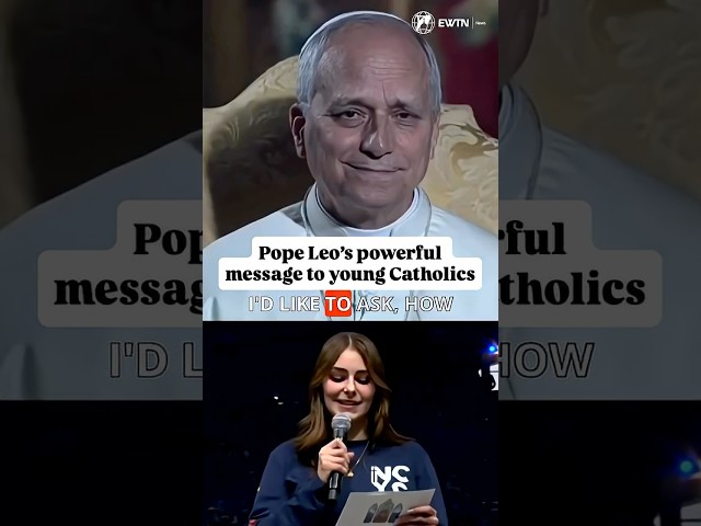 Pope Leo XIV's Powerful Message to Young Catholics at NCYC in Indianapolis | EWTN News