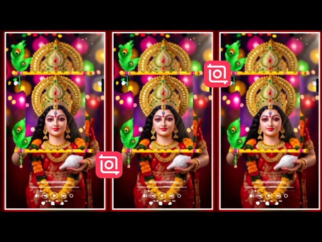 Durga Puja Lyrics Video Editing 🔥🙏 | Maa Durga Special Edit 🚩✨ | Navratri Trending Video Editing ❤️