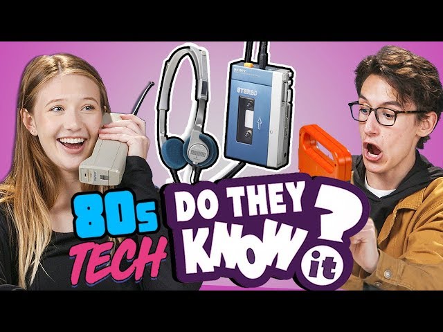 DO TEENS KNOW 1980s TECHNOLOGY? | React: Do They Know It?