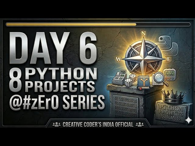 Python Object-Oriented Programming Made Simple! 🔥 | Day 6 of 120 Days of @#zErO