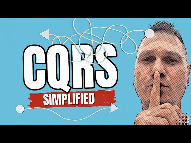 CQRS Simplified — Explained and implemented #programming  #softwarearchitecture #coding