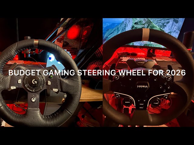 Moza R3 Vs Logitech G920 - Budget Gaming Steering Wheels 2026