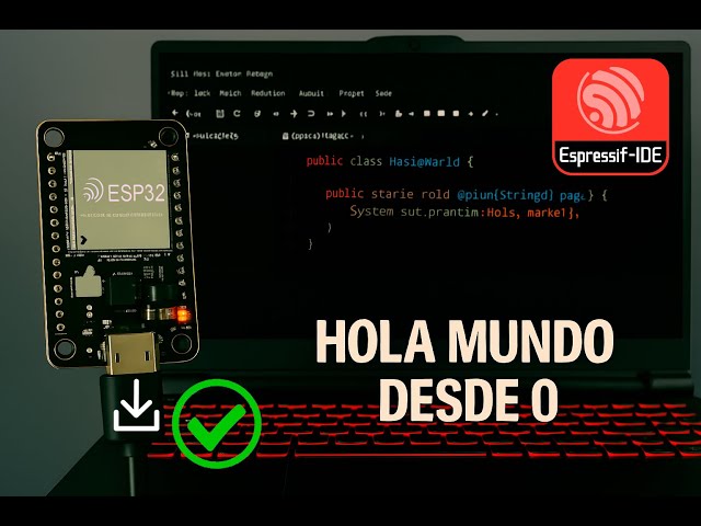 ESP32 con ESP-IDF | Primer proyecto y drivers ⚙️ Guía PASO A PASO
