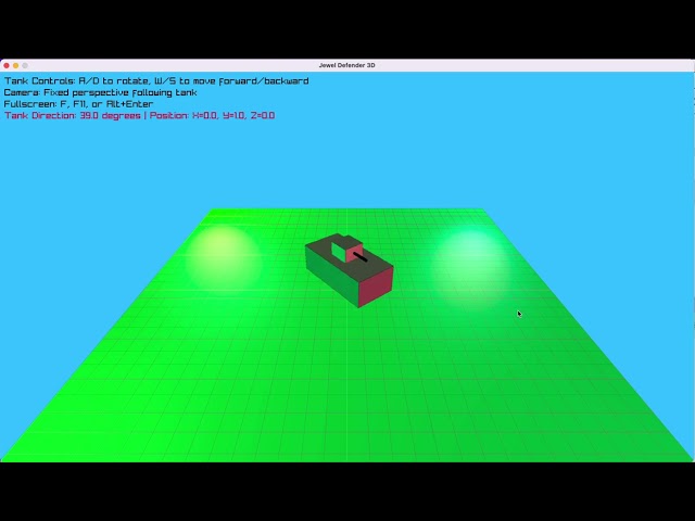 First day using Raylib
