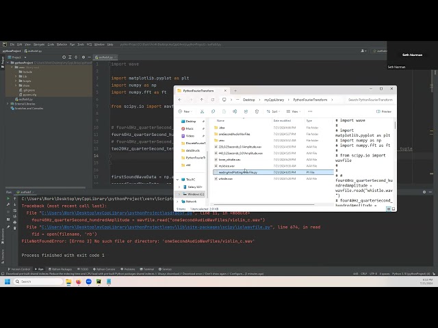 Fiddling With Fourier In Python