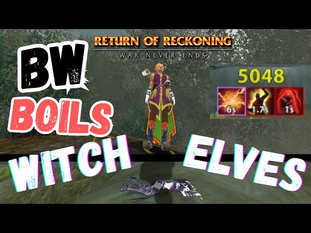 Warhammer Return of Reckoning: CRAZY Bright Wizard Solo in RVR
