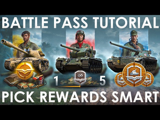 WoT Battle Pass Tutorial - Pick Rewards Smart