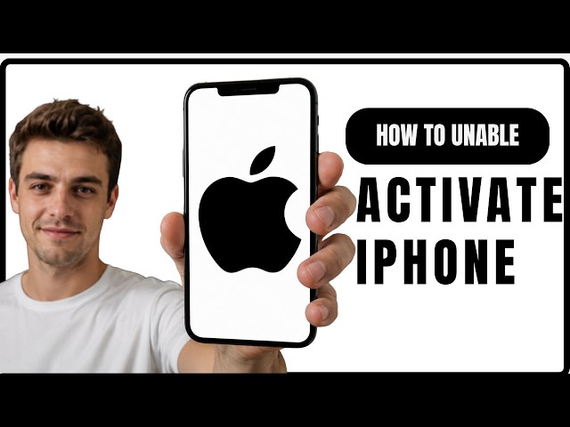 How to fix the “Unable to Activate iPhone” error?