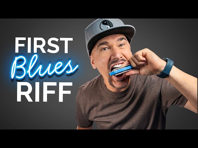 Beginner Blues Harmonica Lesson #1 (Your Very First Blues Lesson)