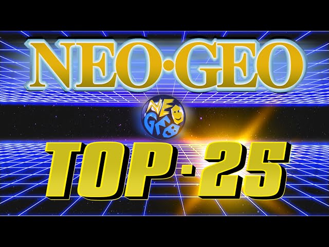 🔥 TOP 25 NEO GEO 🔥 The BEST ARCADE Games [NEOGEO Compilation]