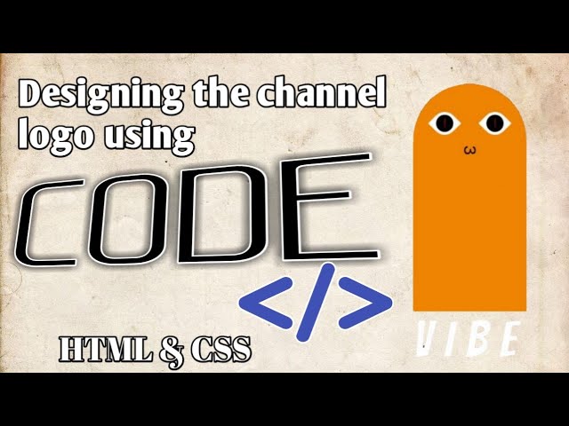 Making the channel logo using HTML and CSS