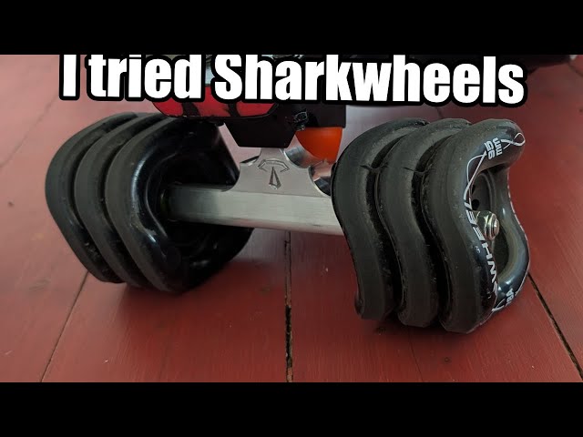 I tried Shark Wheels - They are okay -  Megalodon Longboard Wheel Review