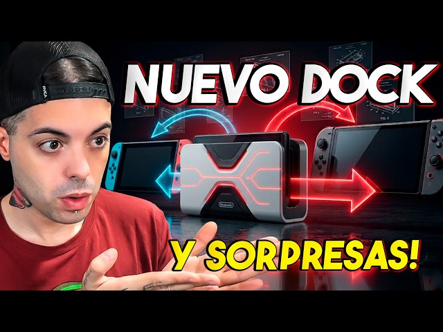 💥 Nintendo prepara ESTE NUEVO DOCK para SWITCH 2! Final Fantasy XIV y MÁS
