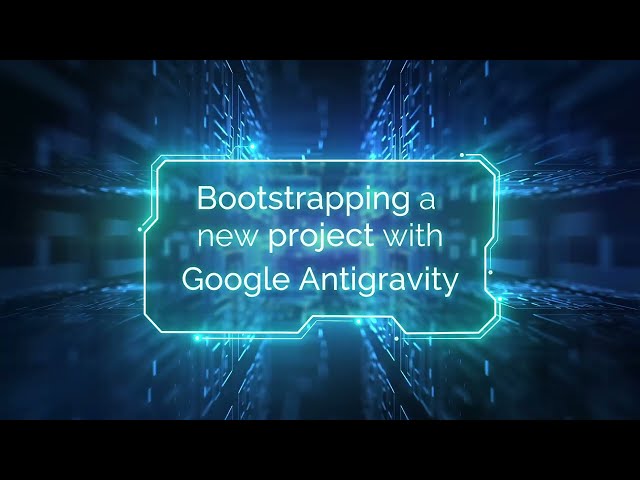 Scaffolding a new Python Agent Project in Google Antigavity