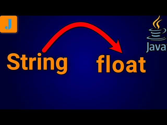 How To Convert String To Float In Java