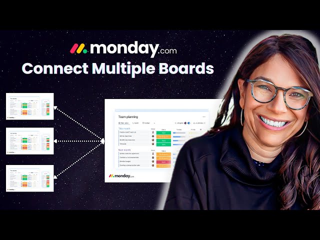 Connect Multiple Boards in monday.com #mondaydotcom #mondaytips #projectmanagement #monday