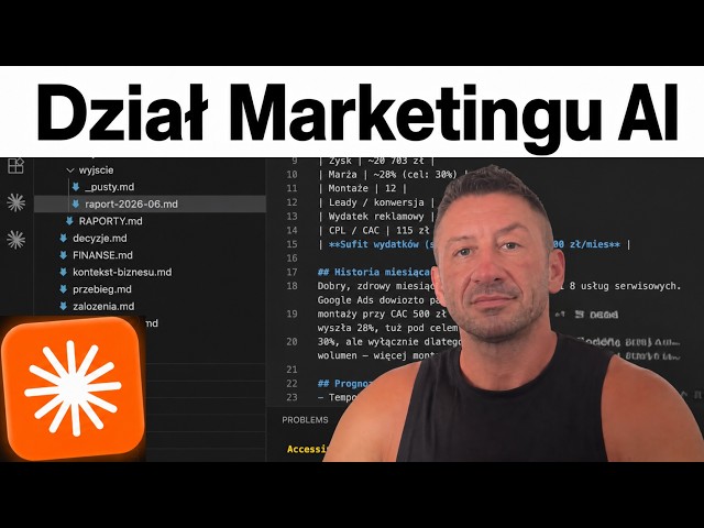 Zbudowałem Dział Marketingu AI dla Firmy w 15 minut (Z Claude Code)