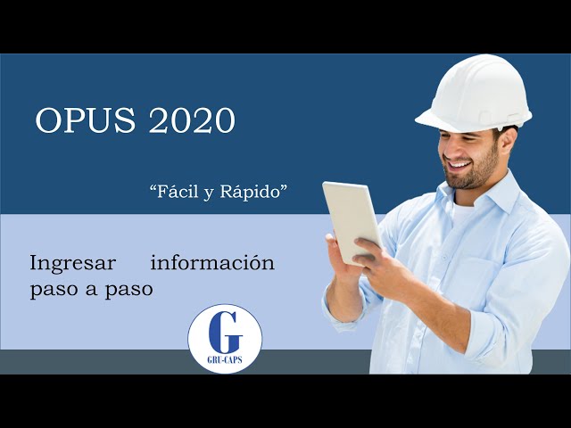 Todo OPUS 2020 en un solo video