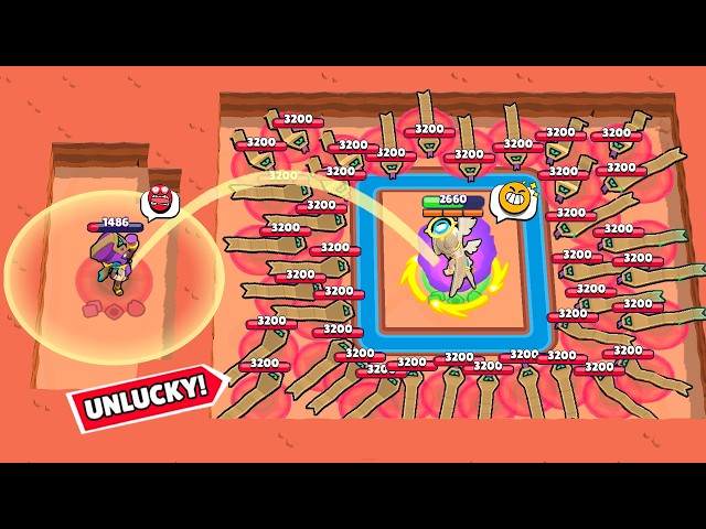 UNLUCKY INFINITE NAJIA'S HYPERCHARGE! |Brawl Stars Funny Moments & Fails & Glitches #1543