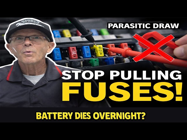 Battery Dies Overnight? Find a Parasitic Draw (Stop Pulling Fuses!)