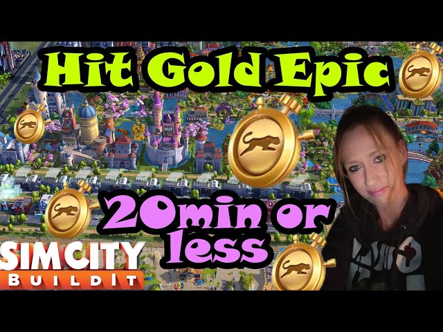 SimCity Buildit (watch me hit GOLD EPIC in under 20min)