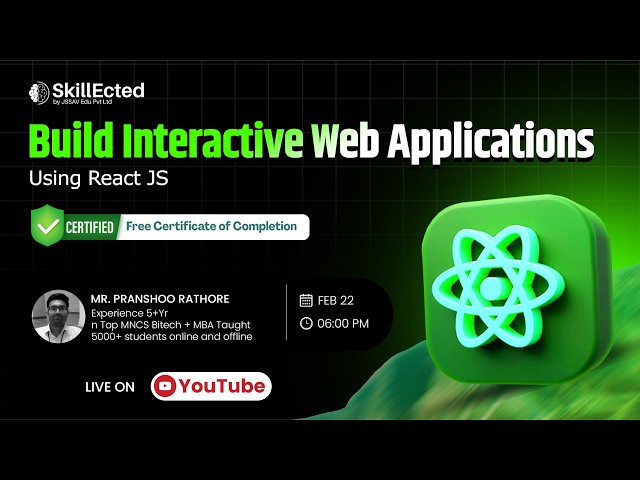 Build Interactive Web Applications Using React JS