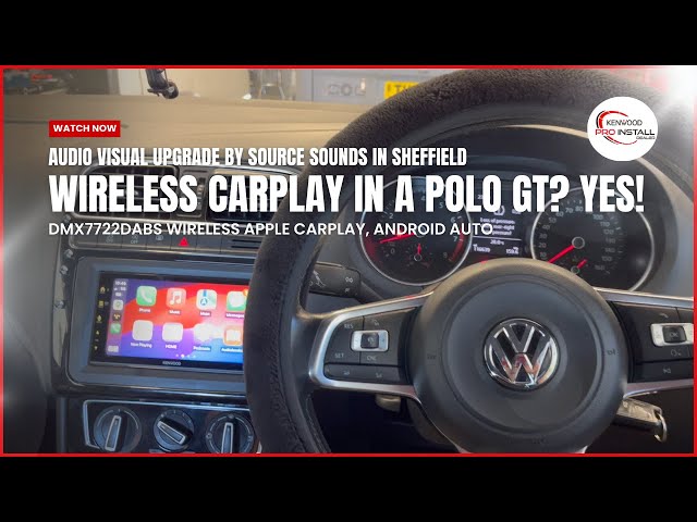 VW Polo GT Just Got a HUGE Tech Upgrade Wireless CarPlay & More! KENWOOD DMX7722DABS #vw #vwpolo