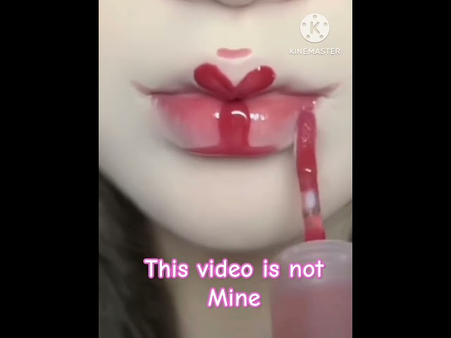 Korean lip makeup tutorial