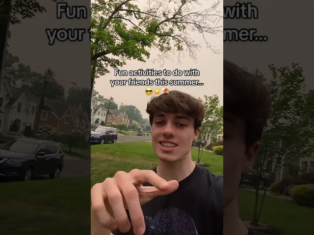 Fun activities to do with your friends this summer 😎☀️⛱️