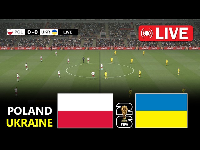 Polska kontra Ukraina | Mecz towarzyski FIFA 2026 | PES 21 Video - Game Simulation