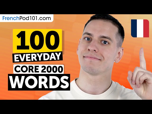 100 Core 2000 Words You’ll Actually Use Every Day