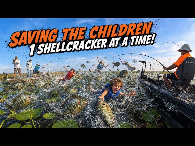 Massive Shellcrackers Devour Everything in Sight
