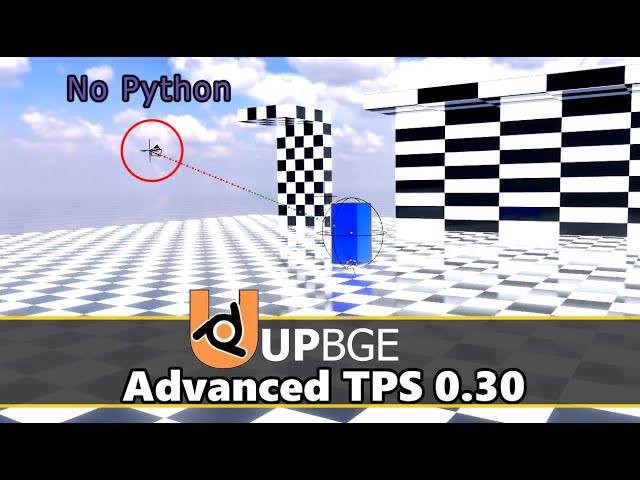 How to Make a TPS Camera Collider UPBGE 0.30