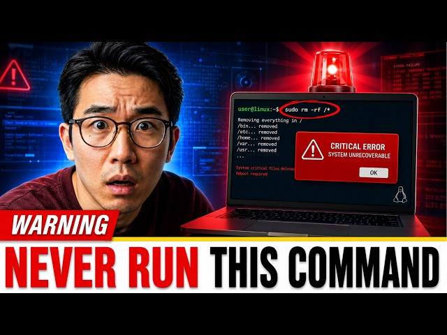 I Broke Linux in 5 Minutes The 1 Command You Should NEVER Run in 2026