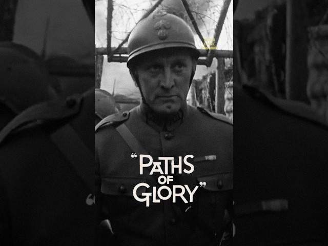 PATHS OF GLORY was a turning point film for Stanley Kubrick